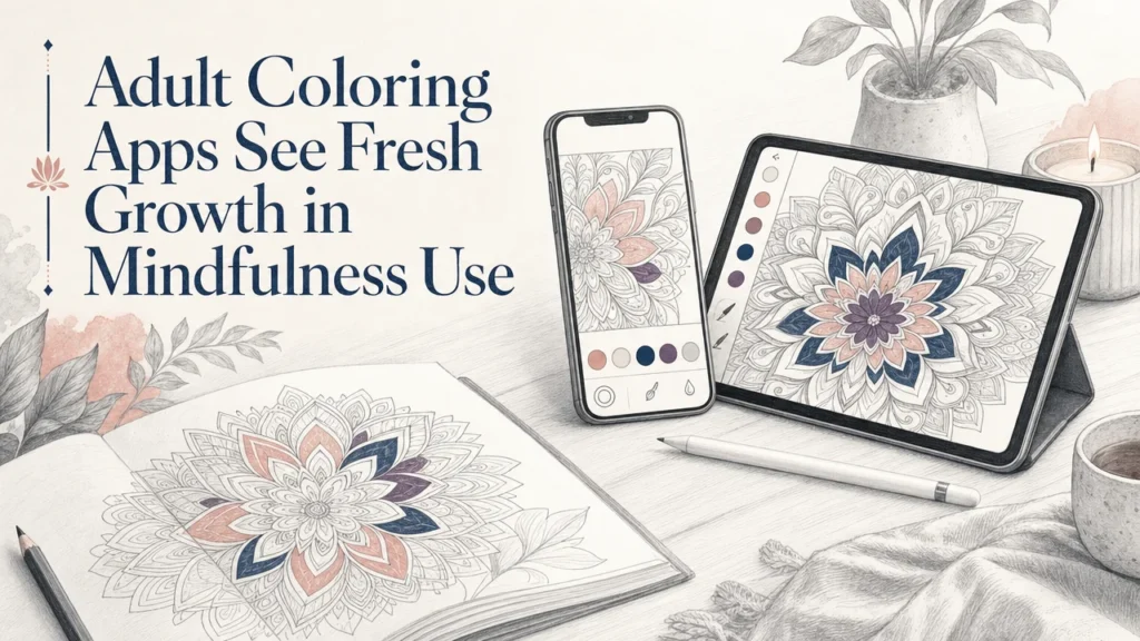 Adult Coloring Apps See Fresh Growth in Mindfulness Use