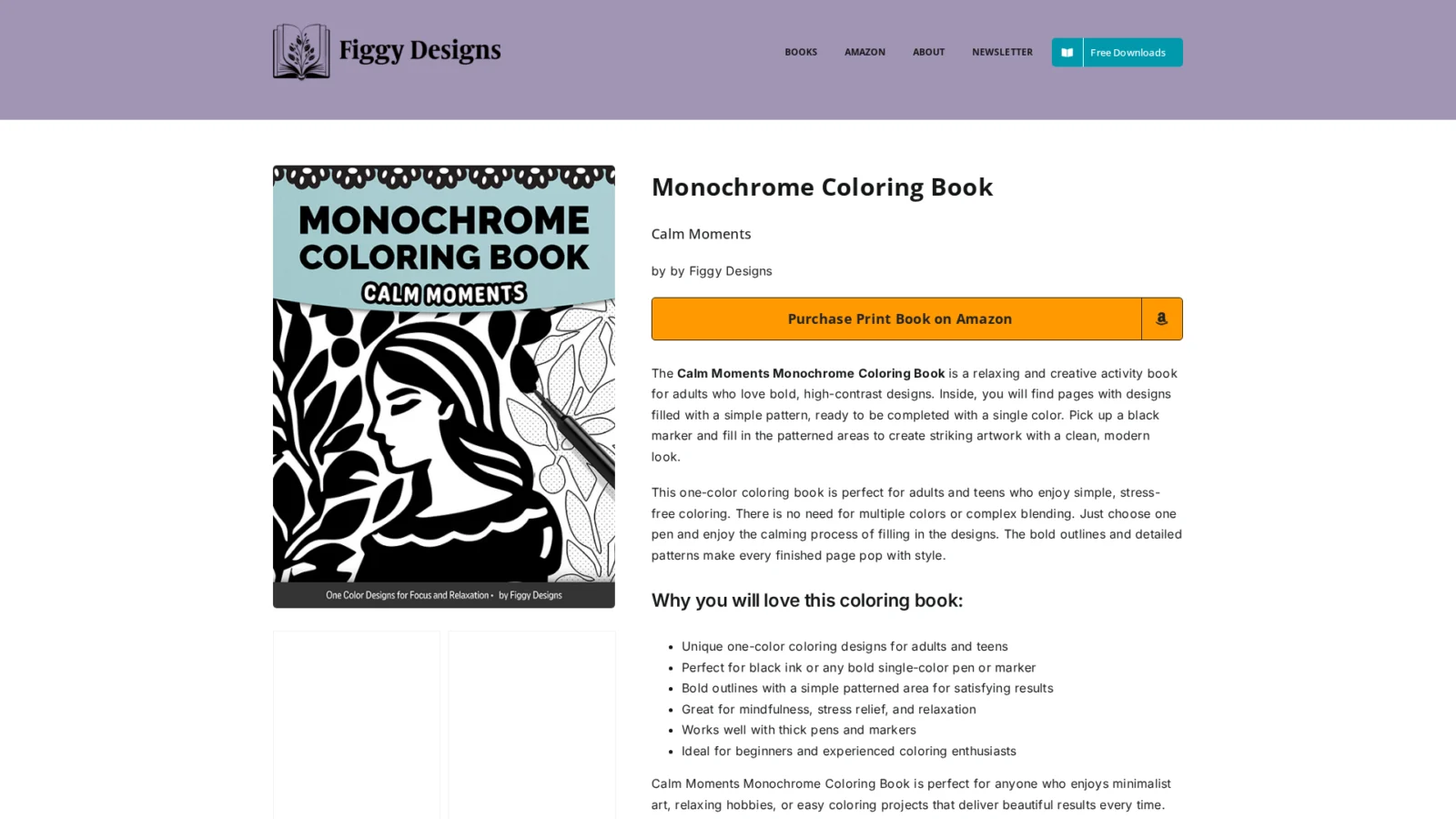 Figgy Designs Calm Moments